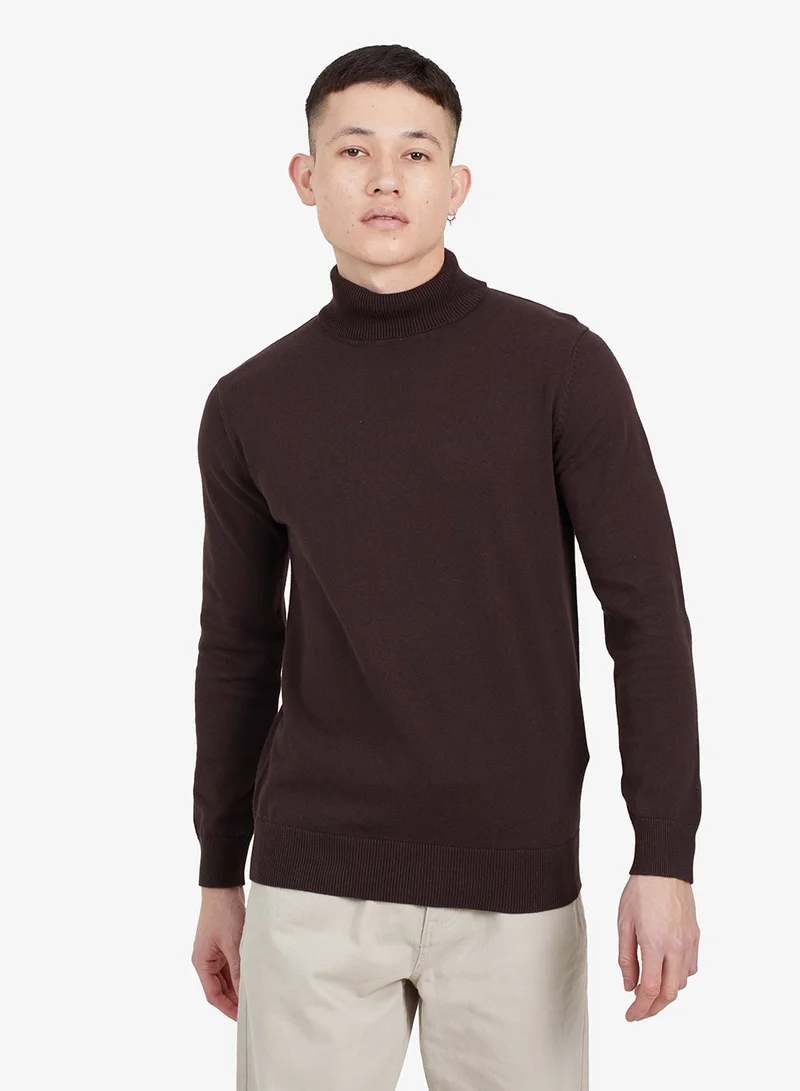 BRAVE SOUL High Roll Neck Sweater