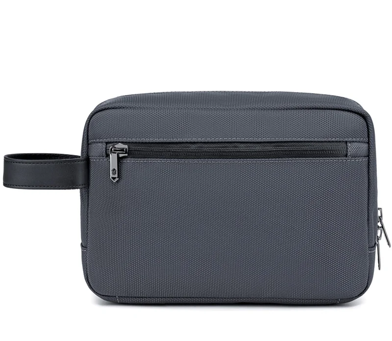 Arctic Hunter Grey Unisex Clutch Bag Durable Premium Water Resistant Carry All Bag with Multiple Pockets for Men and Women K00691 Grey  | Best Price UAE
