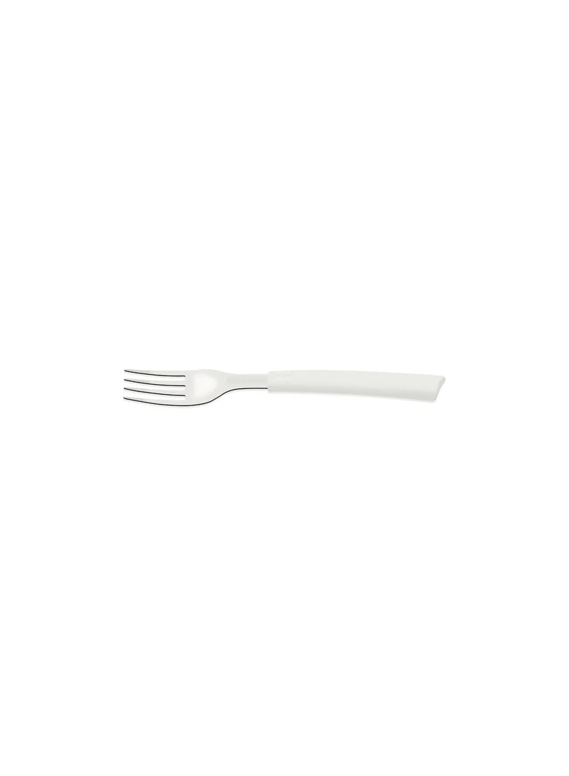 TRAMONTINA Tramontina Brisa Stainless Steel Table Fork with White Polypropylene Handle