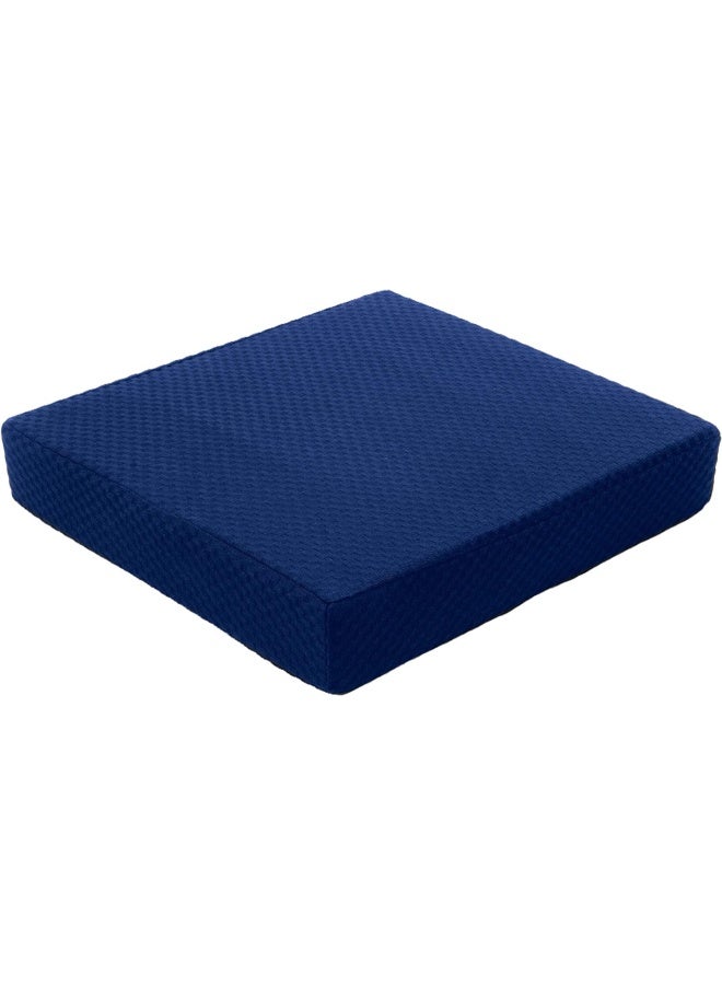 careX Memory Foam Seat Cushion - Office Chair Cushion And Wheelchair Cushion - Comfortable Chair Pad  18  X 16  X 3 - Image 5