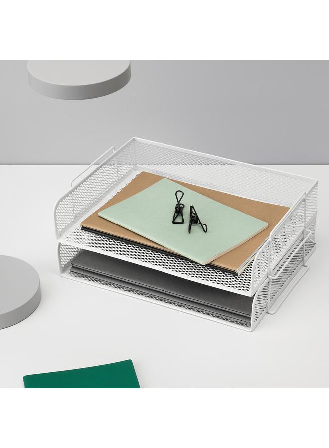 Zaboon Letter Tray, White - Image 5