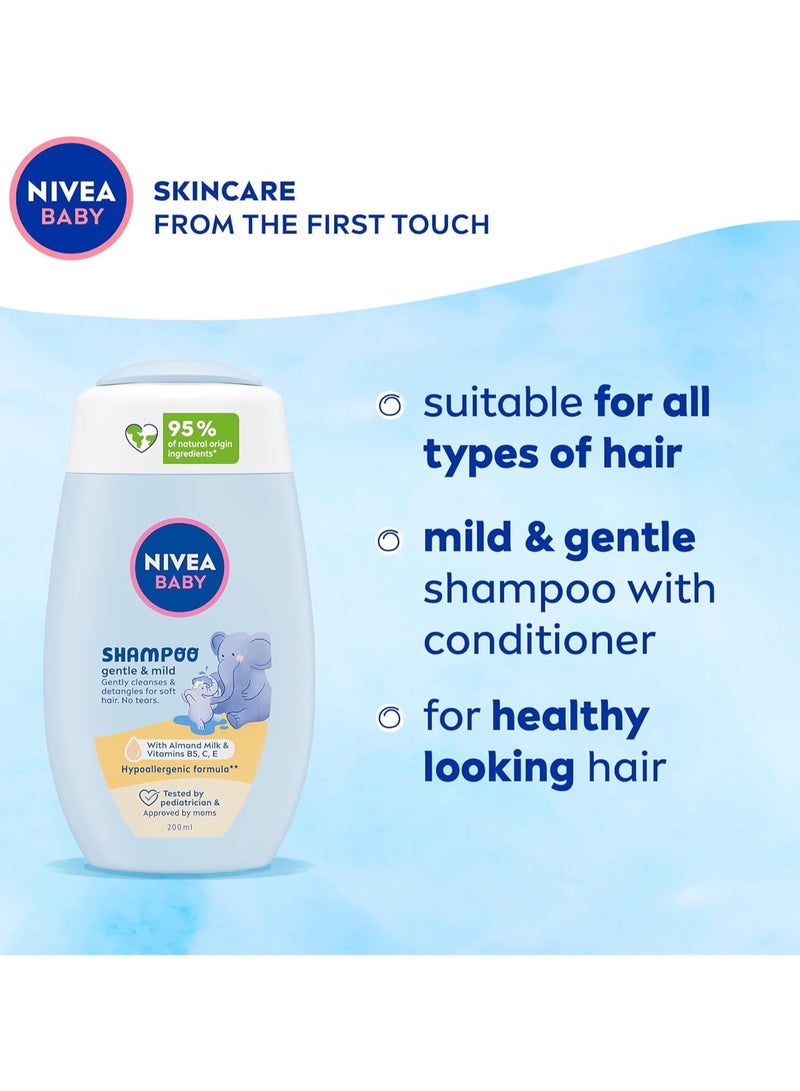 Nivea BABY SHAMPOO gentle & mild 200 ml - Image 2