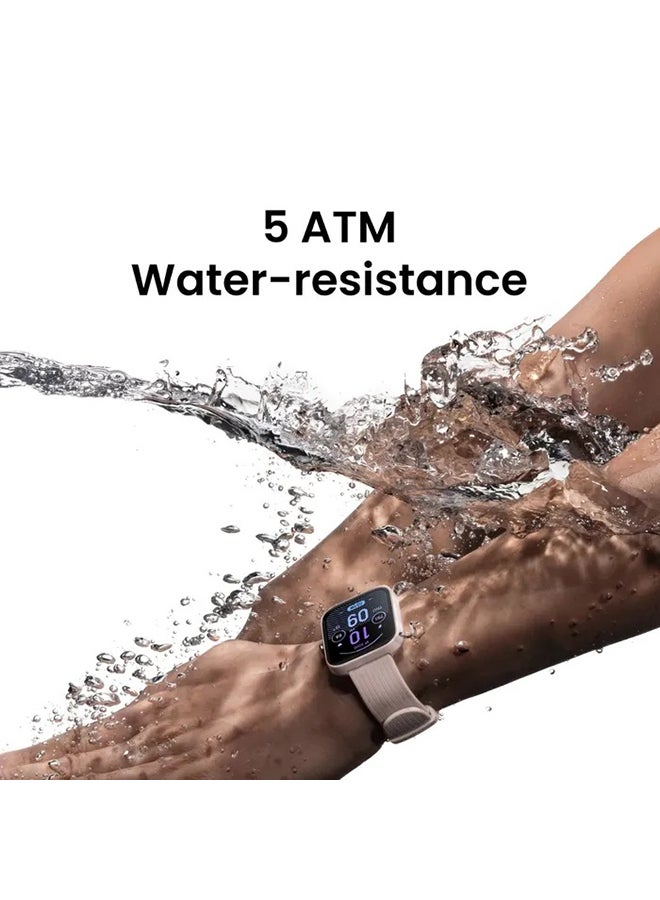 Amazfit Bip 3 Smatwatch With 1.69 Inch Large Color Display 2 Weeks Battery Life And 60 Sports Mode Pink - Image 5