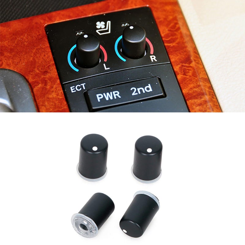 JESYMBX Heating Ventilation Switch for Toyota Land Cruiser 200 LC200 20082017 for Lexus LX570 LS460 Seat Knob Button 2pcs