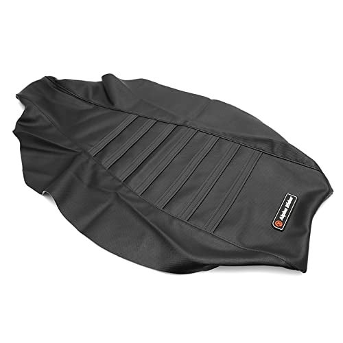 WIKIBB Grip Soft Seat Cover Fit for 2004-2018 Honda TRX 450 ER/TRX 450 R Wheeler Quad Multi Gripper Seat Cover #197 (All Black) - Image 1