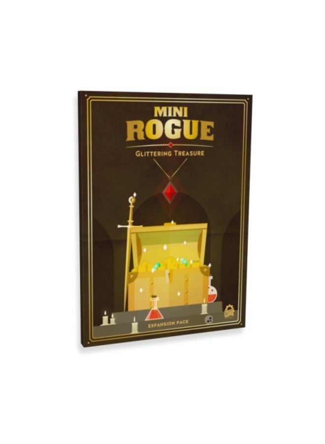 Mini Rogue: Glittering Treasure - Card Game Expansion 1-2 Players - 30+ Minutes - Games For Family Game Night - Card Games For Kids And Adults Ages 12+ - English Version