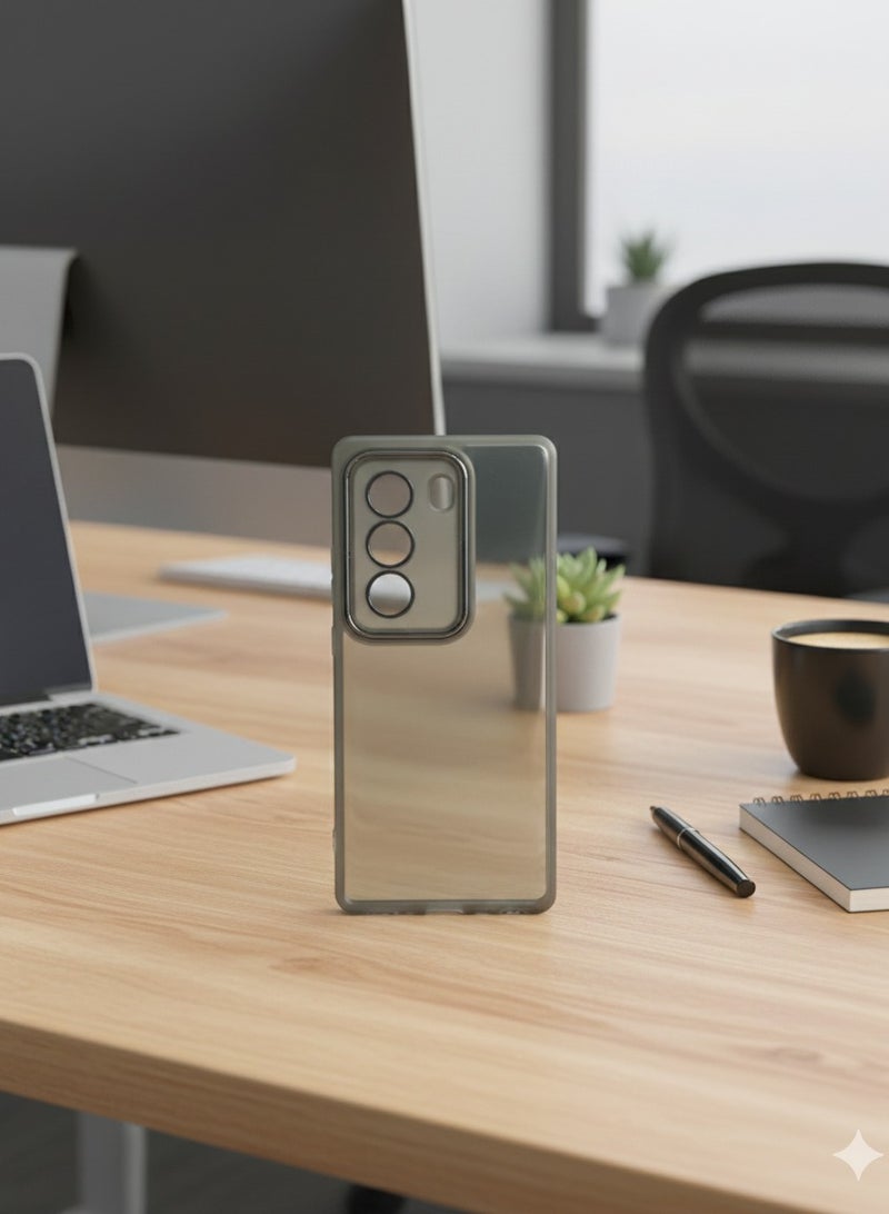 Grace Matte Translucent Shockproof Case with Camera Lens Protection - Protective cover For Infinix Hot 50 Pro plus - Image 1