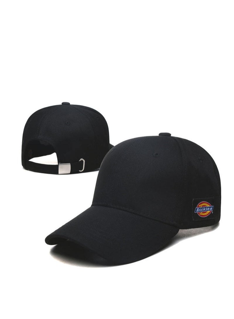 ديكيز Black Canvas Cap: Logo - Patch Workwear Vibe