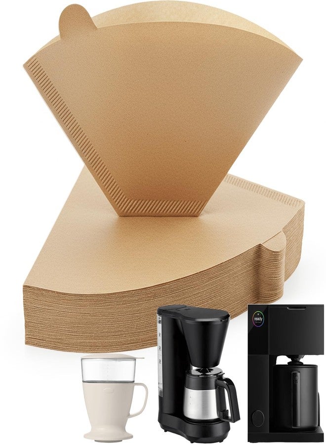 MIMORE Coffee Filters 2-120 PCS 2 Coffee Filters Cone for OXO Pour Over, Cuisinart 5 Cup - #2 Coffee Filter Compatible with Fellow Aiden 10-Cup Single Serve Basket - Image 1