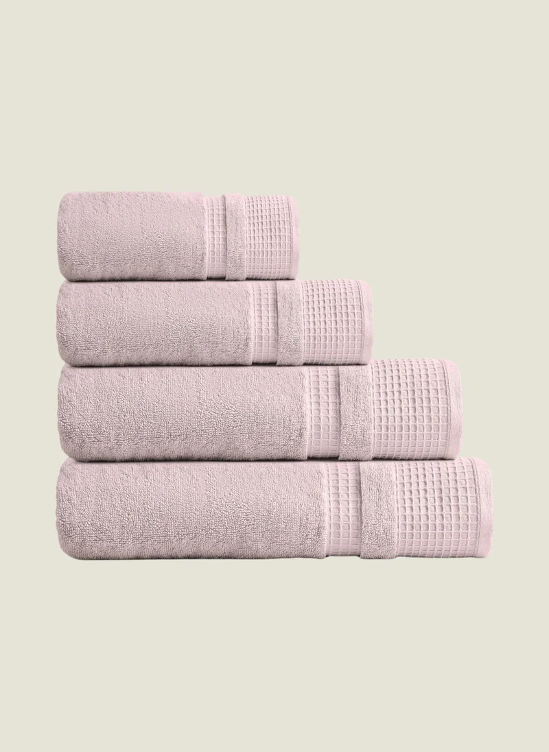 يسكن Premium 600 GSM Cotton Bamboo Blend Towels - 33x33 cm