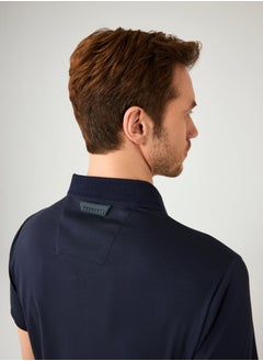 Theodore The Neat Navy Polo  - Image 2