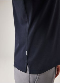 Theodore The Neat Navy Polo  - Image 3