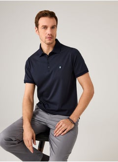 Theodore The Neat Navy Polo  - Image 5