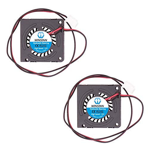 WINSINN 30mm Blower Fan 12V 3007 Hydraulic Bearing 30x7mm Turbine Turbo - High Speed (Pack of 2Pcs) - Image 1