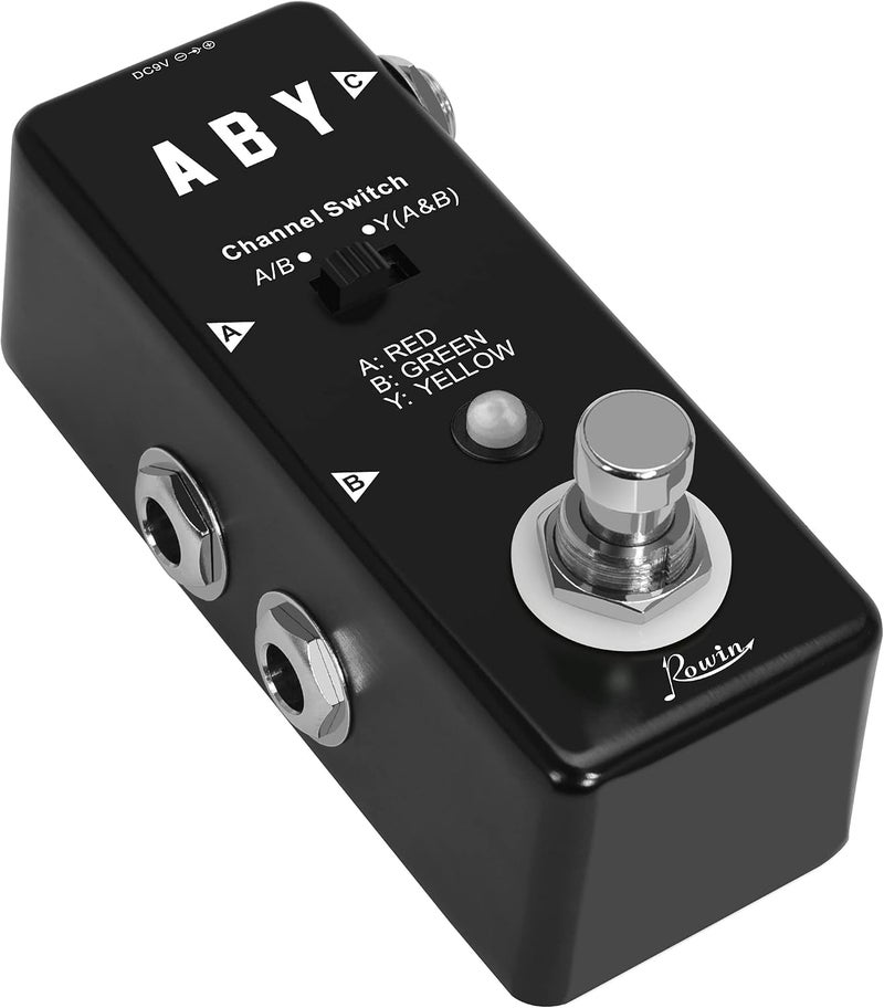 Rowin Vintage ABY Line Guitar Effect Pedal - Image 2