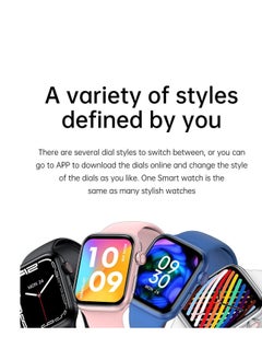 Smart Watch Smart Watch Full Screen with Wireless Charging Feature and Supports – Black  - Image 4
