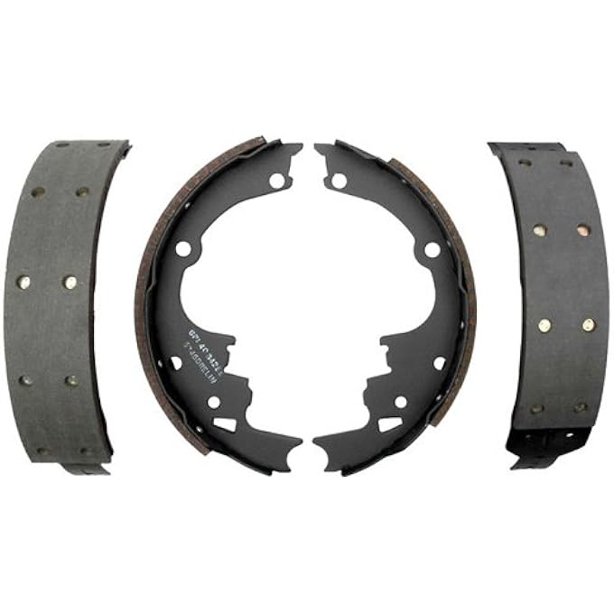 ACDelco 17514R Professional Riveted Rear Drum Brake Shoe Set
