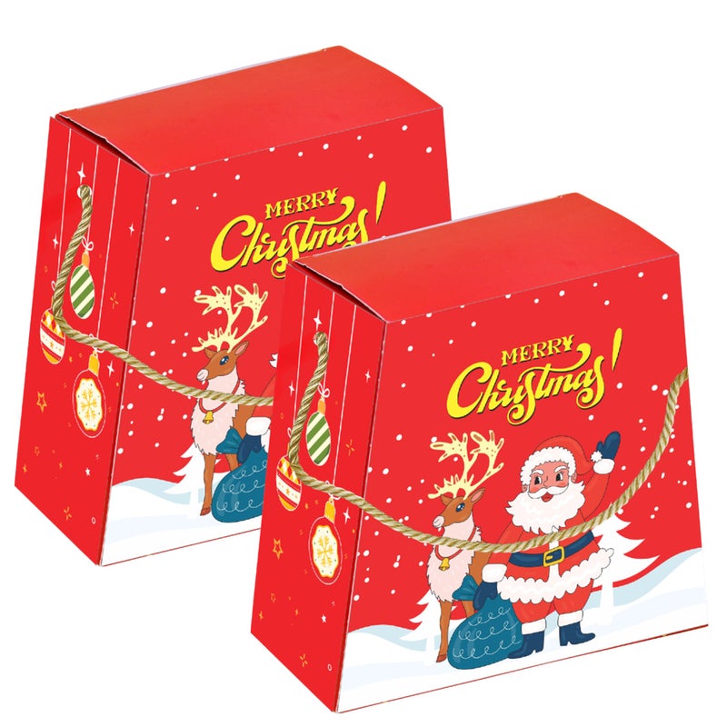 TOYXE Merry Christmas Hamper Box Set of 10 Pcs | Christmas Gifts Box - Image 3