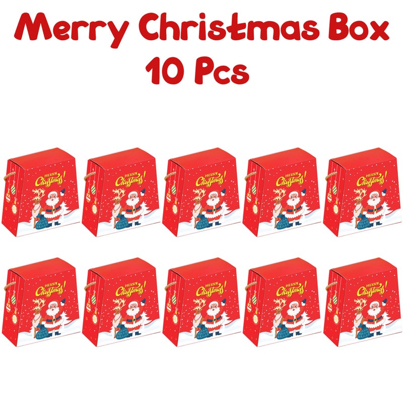TOYXE Merry Christmas Hamper Box Set of 10 Pcs | Christmas Gifts Box - Image 4