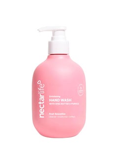Nectar Bath Treats Nectar Life Hand Wash 14oz Exfoliating and Moisturizing Hand Soap with Volcanic Pumice Jojoba Oil  Shea Butter Fruit Smoothie 