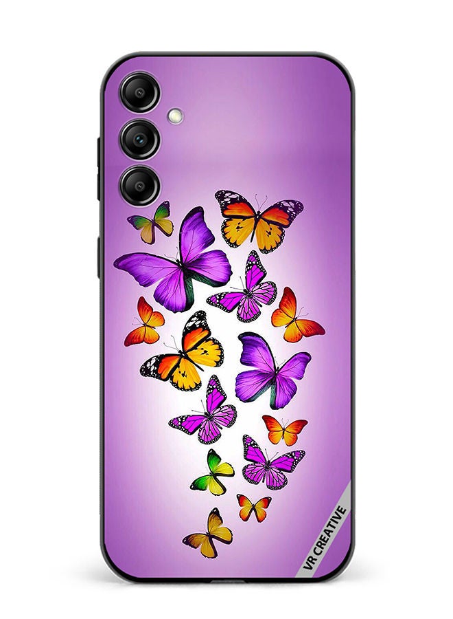 VR CREATIVE Protective Case Cover For Samsung Galaxy M54 Mix Butterflies Design Multicolour - Image 1