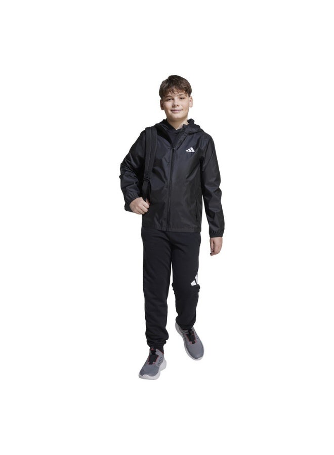Adidas Adidas J Rain Jkt U Black Not Sports Specific Jackets For Unisex  - Image 4