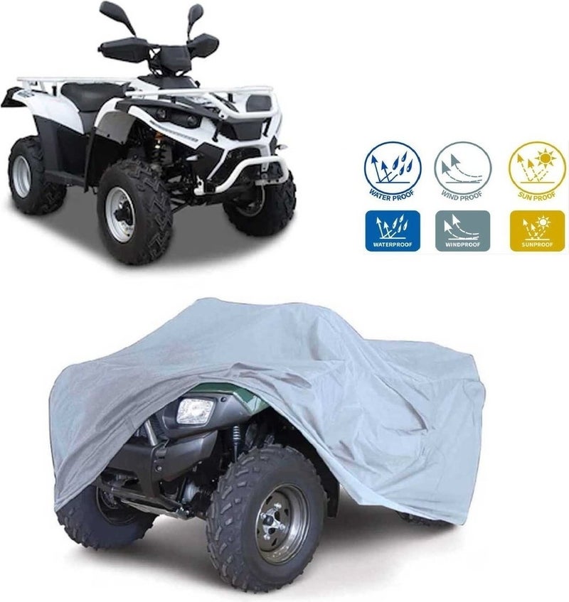 Breen Yamaha Yfm 660 R Atv Waterproof Canvas - Gray  - Image 1