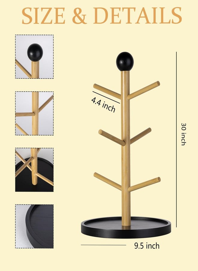 Capesaro Donut Stand 1 Pack,Donut Display Stand for Dessert Table,Donut Tree,Donut Holder for Party,Graduation，Birthday，Wedding,Baby Shower Dessert Table Decoration（Wood - Image 2