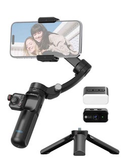 TOKQI TOKQI M02 3-Axis Handheld Gimbal Phone Selfie Tripod Anti Shake Stabilizer Detachable Remote Custom For IOS Android Smartphone  - Image 1