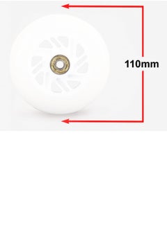 SPORT Inline Skates Wheels with LED Lights 3pcs different Colors 110mm,90A with Bearing  - Image 3