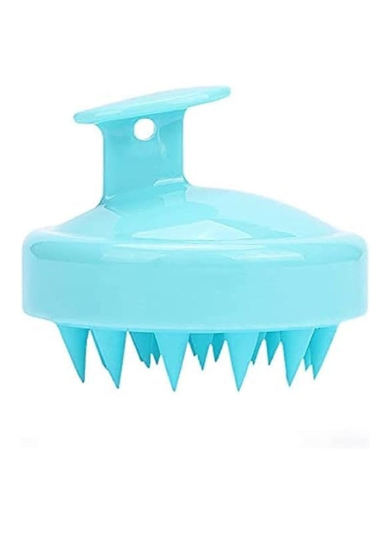 Scalp Massager Brush - Shampoo Brush with Soft Silicone Bristles to Promote Hair Growth and Reduce Dandruff - Flexible Silicone Comb Gently Cleanse Scalp and Stimulate Circulation (Random Color) - Image 4