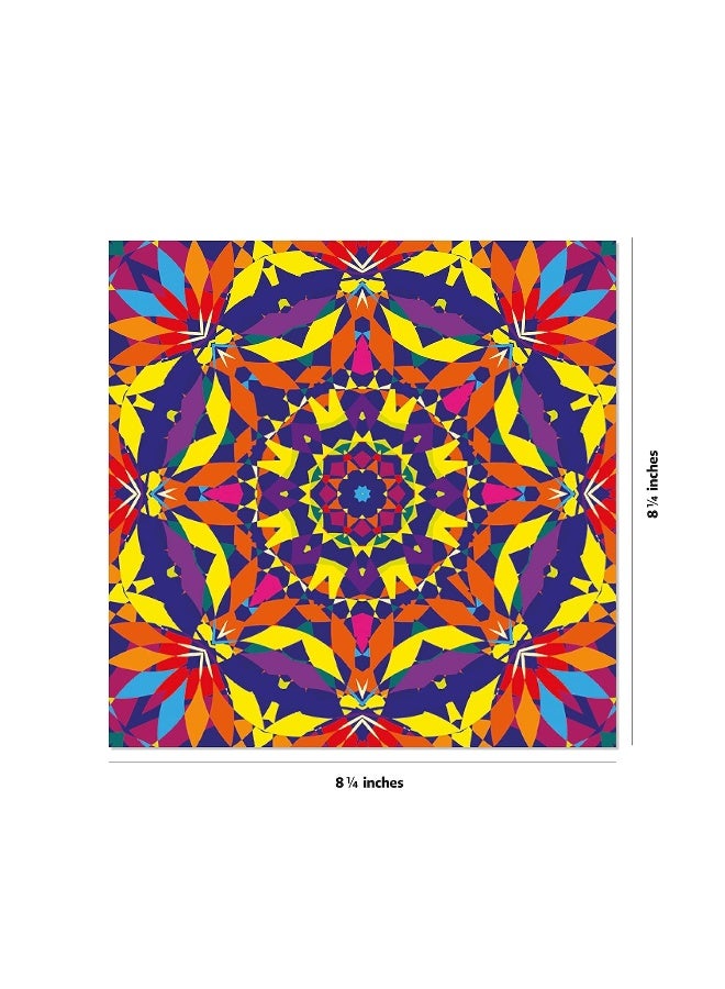 Origami Paper - Abstract Patterns - 8 1/4" - 48 Sh: Tuttle Origami Paper: Large Origami Sheets Printed  - Image 3