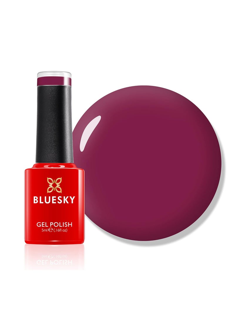 Bluesky Gel Nail Polish Vienna Mini FW01 Burgundy Red Long Lasting Chip Resistant 5 ml Requires Drying Under UV LED Lamp - Image 1