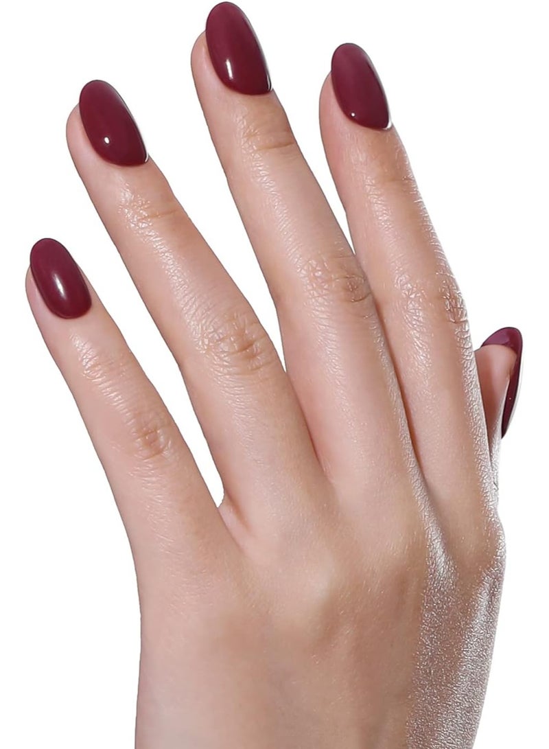 Bluesky Gel Nail Polish Vienna Mini FW01 Burgundy Red Long Lasting Chip Resistant 5 ml Requires Drying Under UV LED Lamp - Image 4