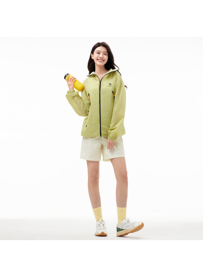 camel Outdoor Sun Protection Jacket Unisex 2025 Spring Summer Uv Protection Sunscreen Clothing Outerwear Neutral Sun Protection Jacket - Image 5