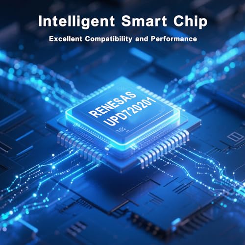 Sinefine 4 Ports USB PCIE Card (4X Type C) PCIe USB 3.0 Expansion Card with Low Profile Bracket for Desktop PC, Data only - Image 5