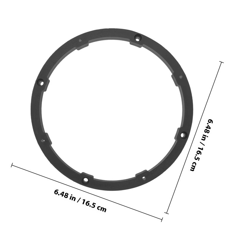 Universal PVC Spacer Rings for Car Speakers, Improving Sound with Durable Design - Image 2