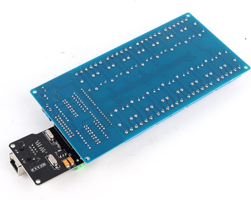 Ethernet Control Module, Deosdum Port RJ45 Relay Module 16 Channels Web Server Network LAN WAN - Image 4