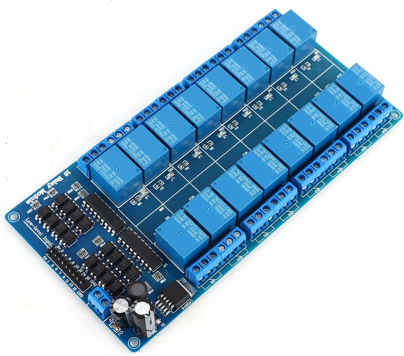 Ethernet Control Module, Deosdum Port RJ45 Relay Module 16 Channels Web Server Network LAN WAN - Image 5