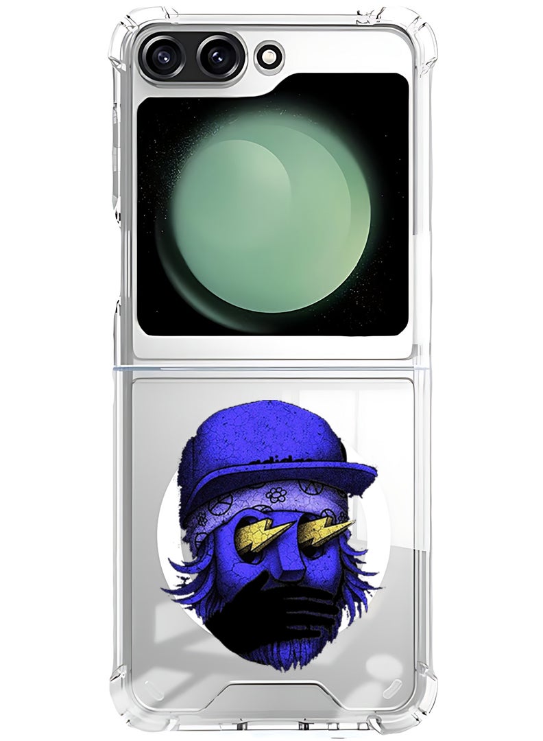 Theodor Magnetic Case for Samsung Galaxy Z Flip 6 Compatible with MagSafe Wireless Charging, Shockproof Phone Bumper Cover Kidnap - Image 1