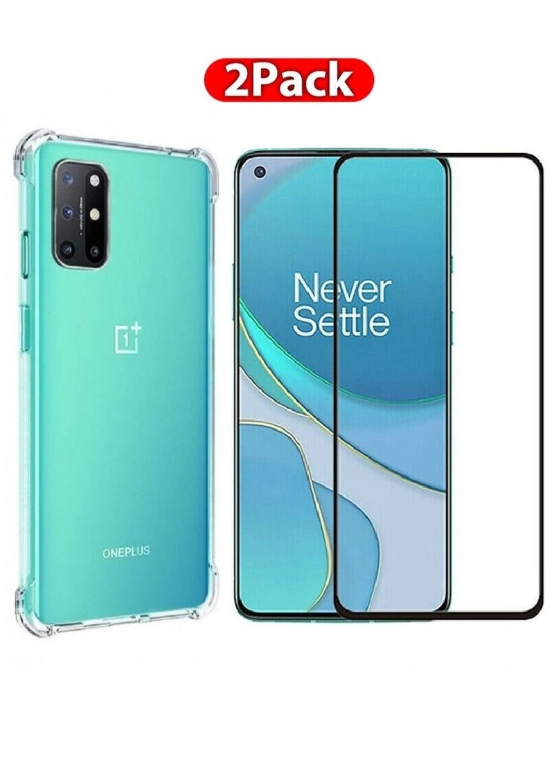CATANES جراب واقٍ من الصدمات Gorilla Bumper لهاتف OnePlus 8T مقاس 6.55 بوصة شفاف  - Image 1