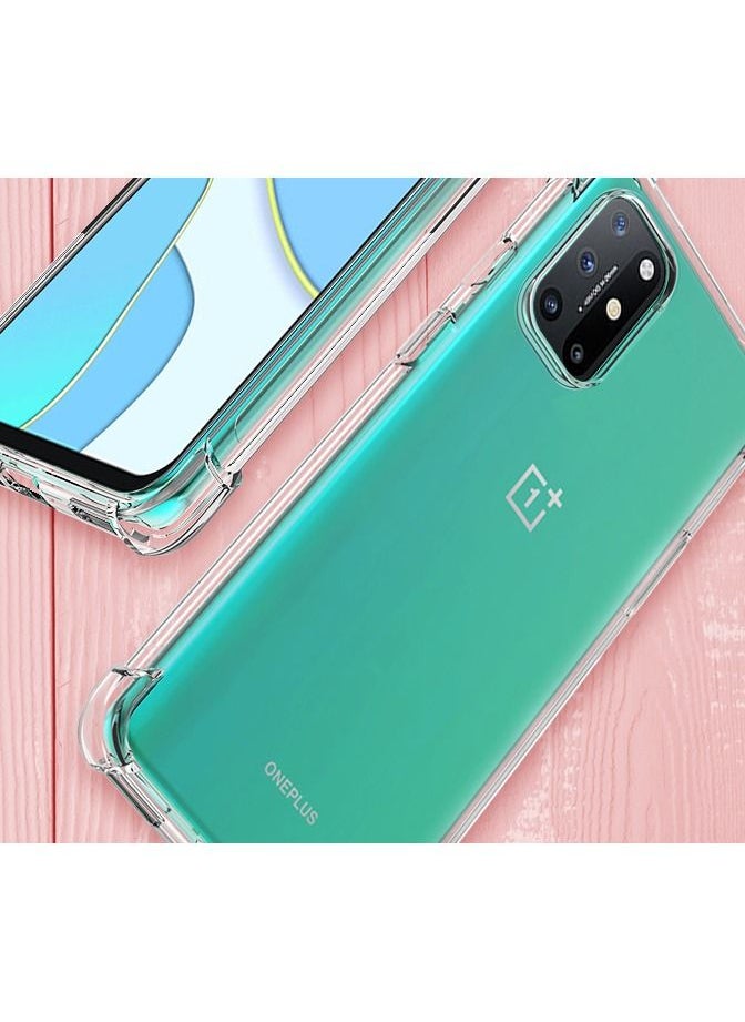 CATANES جراب واقٍ من الصدمات Gorilla Bumper لهاتف OnePlus 8T مقاس 6.55 بوصة شفاف  - Image 5