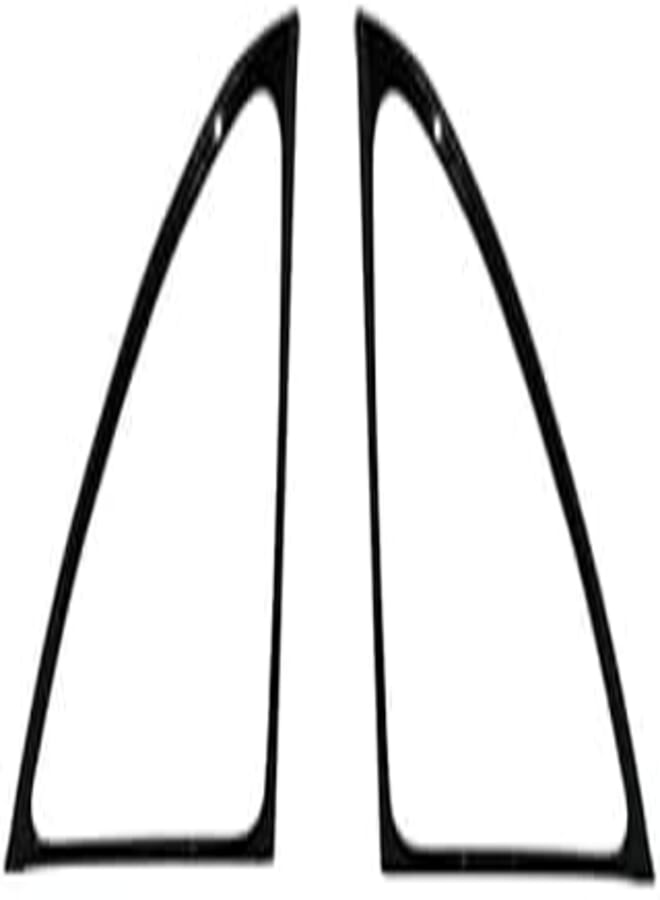 Car Side Speaker Frame for 2016 to 2019 Mercedes E-Class (Black)- 2 Piece