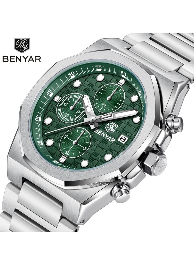 بينيار ساعات رجاليه  كوارتز ضد الماء - Image 1