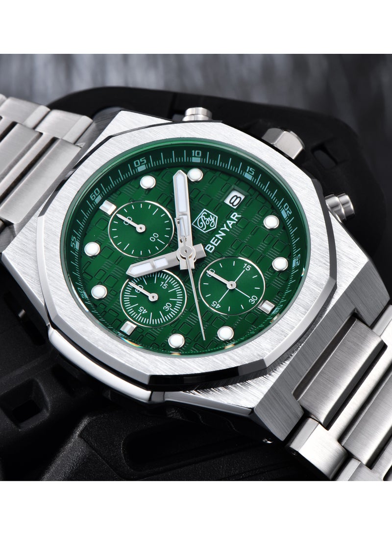 بينيار ساعات رجاليه  كوارتز ضد الماء - Image 5