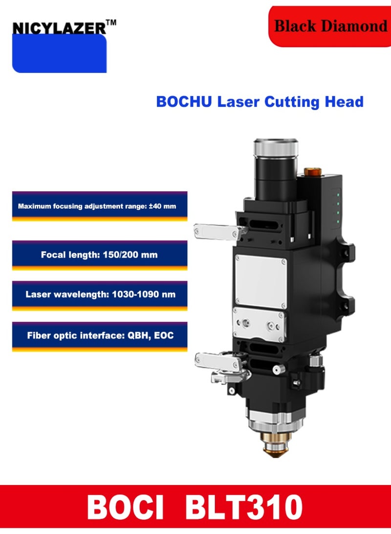 رأس ليزر التركيز التلقائي BOCHU BLT310 BOCI Heijin'gang: تتبع سعوي عالي الدقة لقطع الفولاذ الكربوني والألومنيوم والفولاذ المجلفن. - Image 1