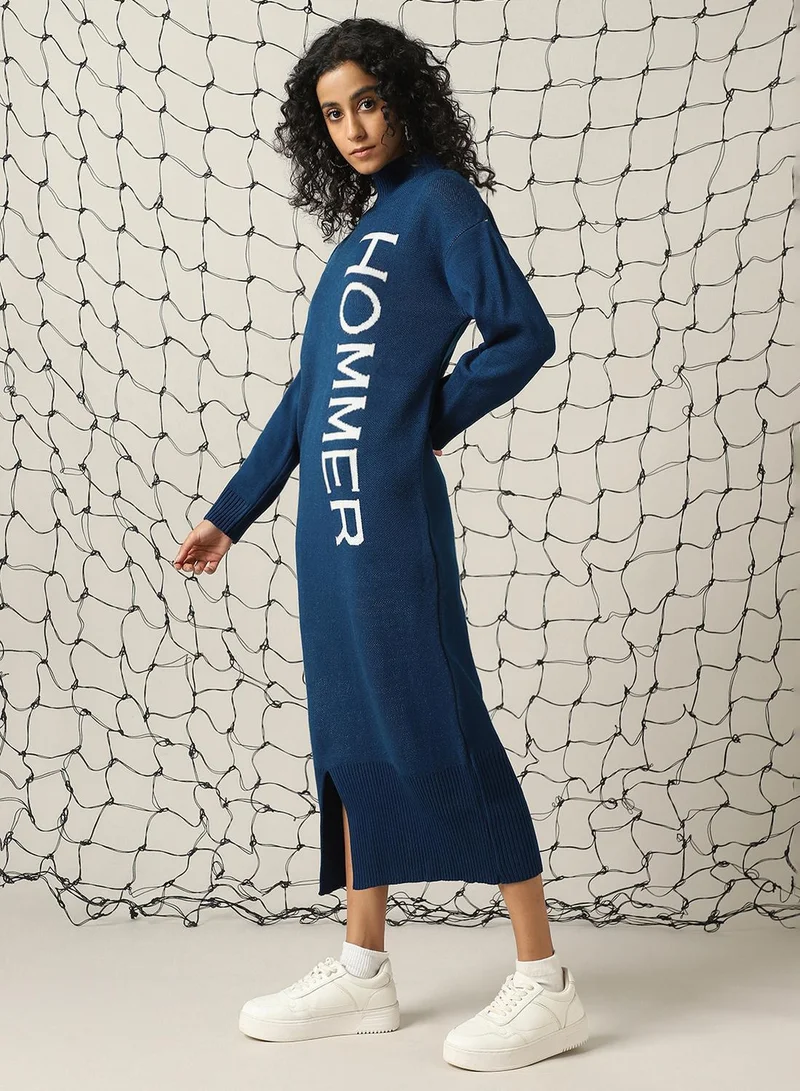 هوبرهولمي فستان سويتر بحروف