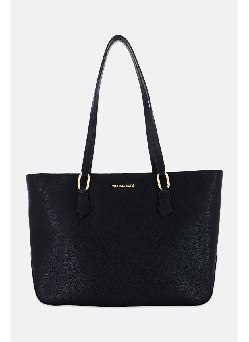 Michael Kors Women Brand Logo Tote Bag 40 L x 12 W x 26 H cm, Black  - Image 1