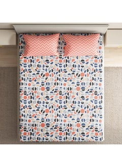 Wakefit Wakefit Bedsheet for King Size, Bedsheet for Double Bed King Size, Elastic Bedsheets for King Size Bed, 144 TC 100% Cotton with 2 Pillow Covers (Elastic Fitted Sheet 78x72 : Bekky)  - Image 5