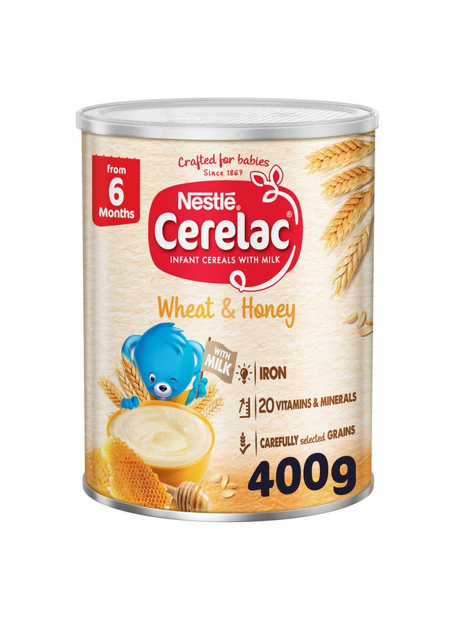 Infant Cereals With Iron Plus Wheat And Honey